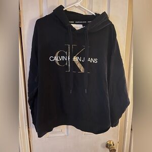 Calvin Klein Black Hoodie Sweater